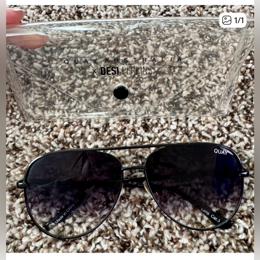 QUAY AUSTRALIA x DESI PERKINS HIGH KEY AVIATORS